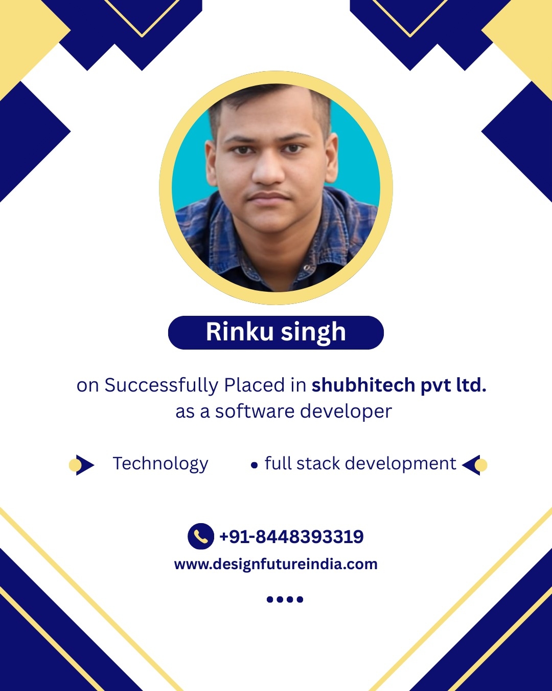 Placement certificate 1