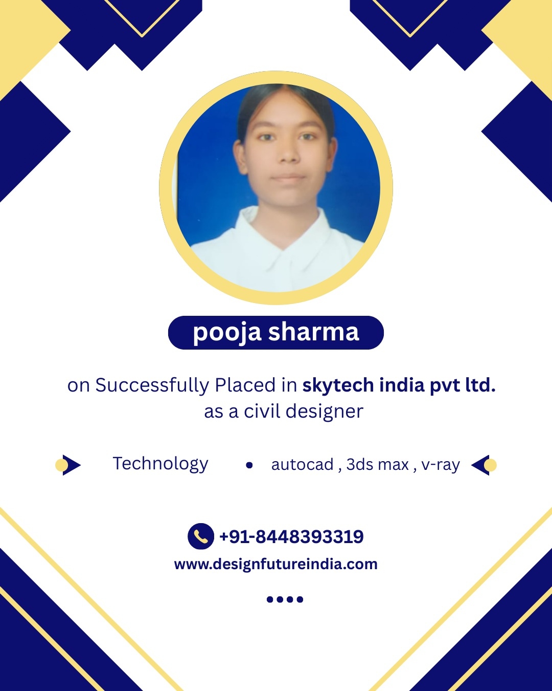 Placement certificate 1